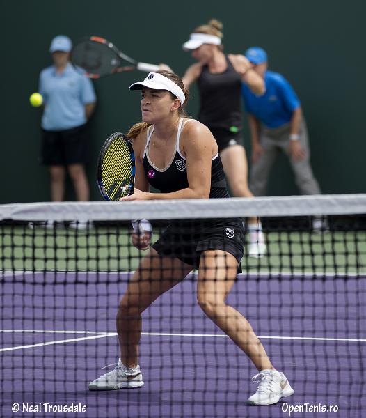 Halep si Dulgheru la antrenamente